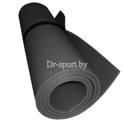 Коврик (пенка) гимнастический/туристический 6,5*0.5L1.4 черный